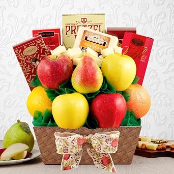 Capalbos Harvest Bounty Fruit Gift Basket in Gift-Ready Packaging