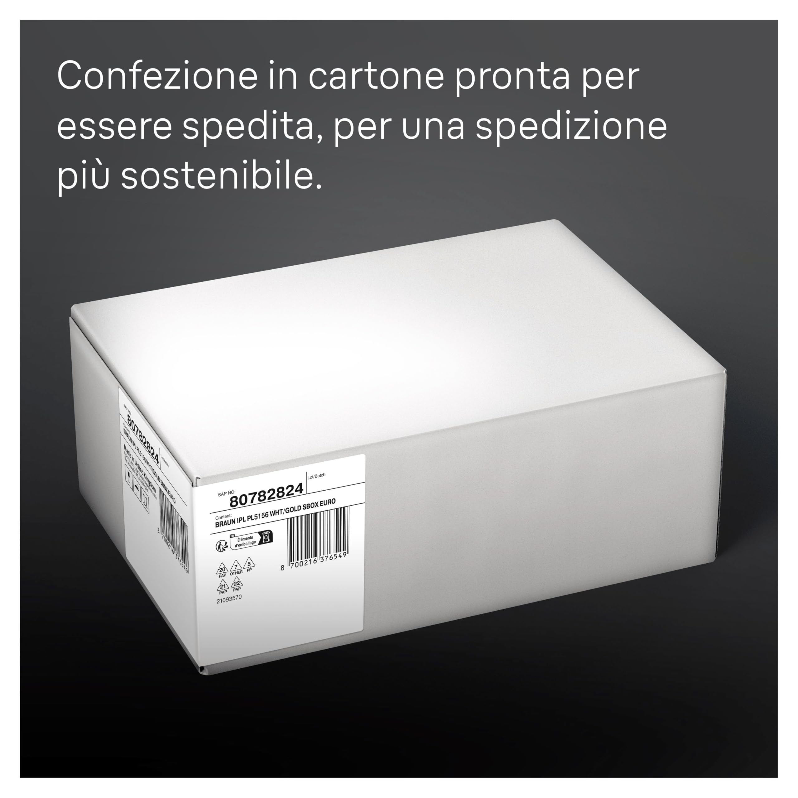 Braun Silk·expert Pro 5 Epilatore Luce Pulsata, Depilatore Corpo Donna, Alternativa al Laser Peli, Con Custodia, Mini Depilatore Viso, 2 Testine, Luce Pulsata Braun, Idea Regalo, PL5156