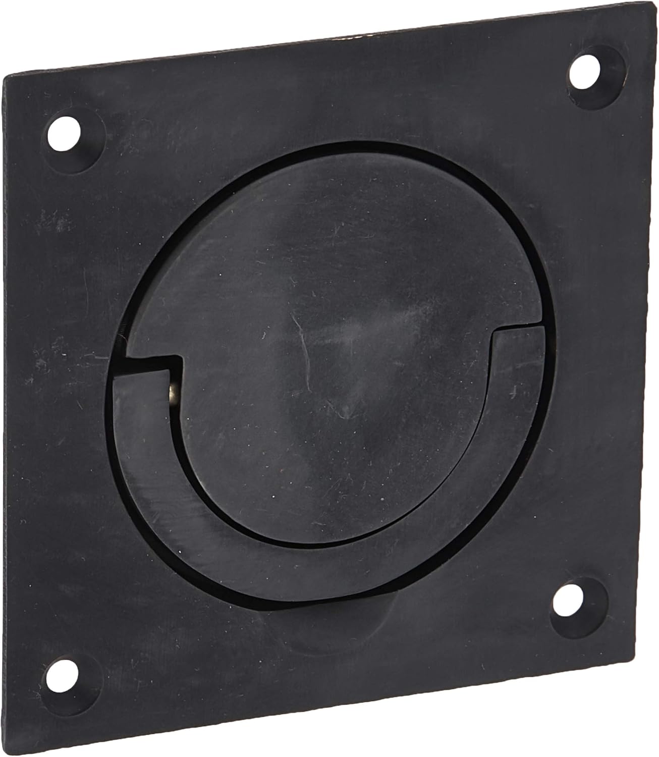 Baldwin 0397102 Flush Ring Pull, Oil Rubbed Bronze