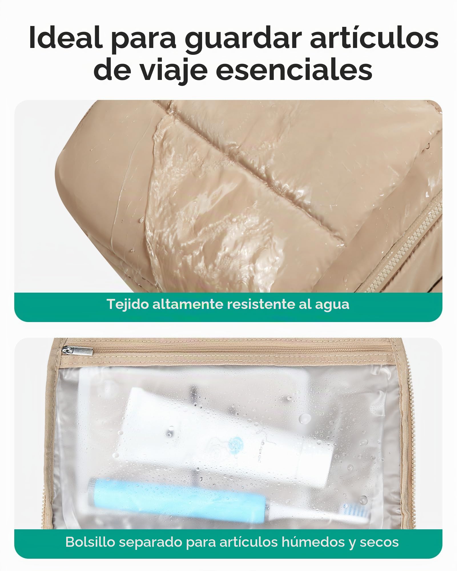 BAGSMART Mochila de Viaje para Mujer, 30 L, Mochila de Equipaje de Mano para Aviones, Mochila de Gimnasio con Compartimento para Zapatos, Bolsa de Viaje Ligera para 15,6 Pulgadas, Resistente, Gris