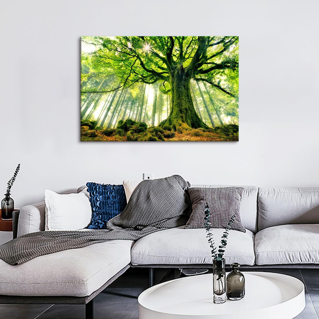 額装写真 アートパネル アートフォト 自然風景 インテリア 森林 アート