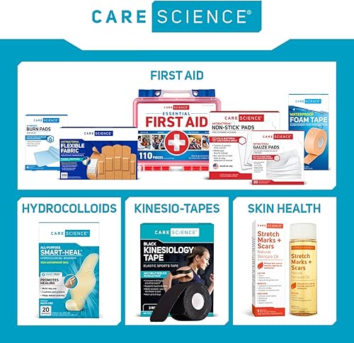 Miniatura 8 de Care Science Smart Heal Hydrocolloid Bandages, Extra Large 100% Waterproof Seal (4 in x 4 in, 3CT)