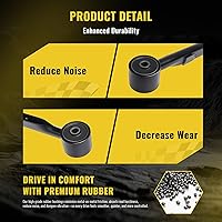 Vista 4 de TUCAREST 2 piezas K660155 (sin suspensión de nivel de aire) Conjunto de brazo de control superior trasero compatible con Bu-ick Rainier/Chevy SSR