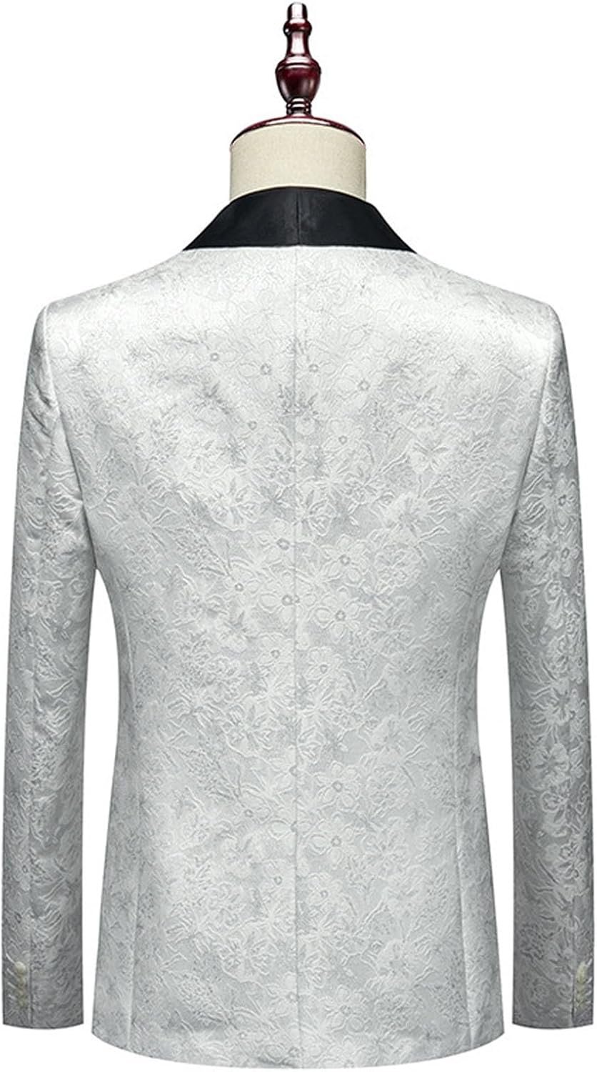 Men’s Classic 3 Piece Suit Tuxedo Blazer Vest Pants Slim Fit Wedding Homecoming Set