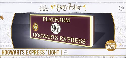Miniatura 6 de Paladone Luz con logotipo de Hogwarts Express, mercancía oficial de Harry Potter