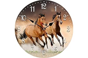 VIKMARI Horse Clock