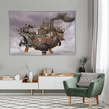 ラピュタ 布ポスター Amazon.co.jp: 天空の城ラピュタ アートパ タペストリー