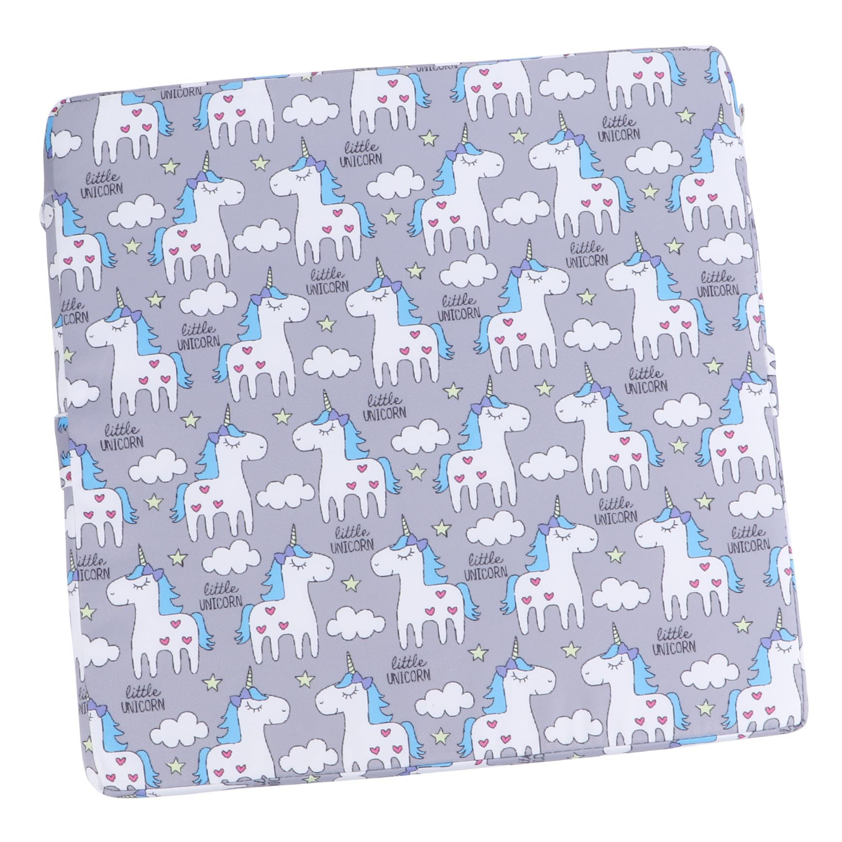 Toyvian 1 Pc Almohadilla De Refuerzo Cojín De Silla Cuadrado Asiento De Coche Almohadilla Elevadora Para Sillón Silla Alta Cojín Elevador Portátil Alto Niño Poliéster Lavable Estera