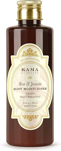 Kama Ayurveda Rose and Jasmine Body Moisturiser, 200ml