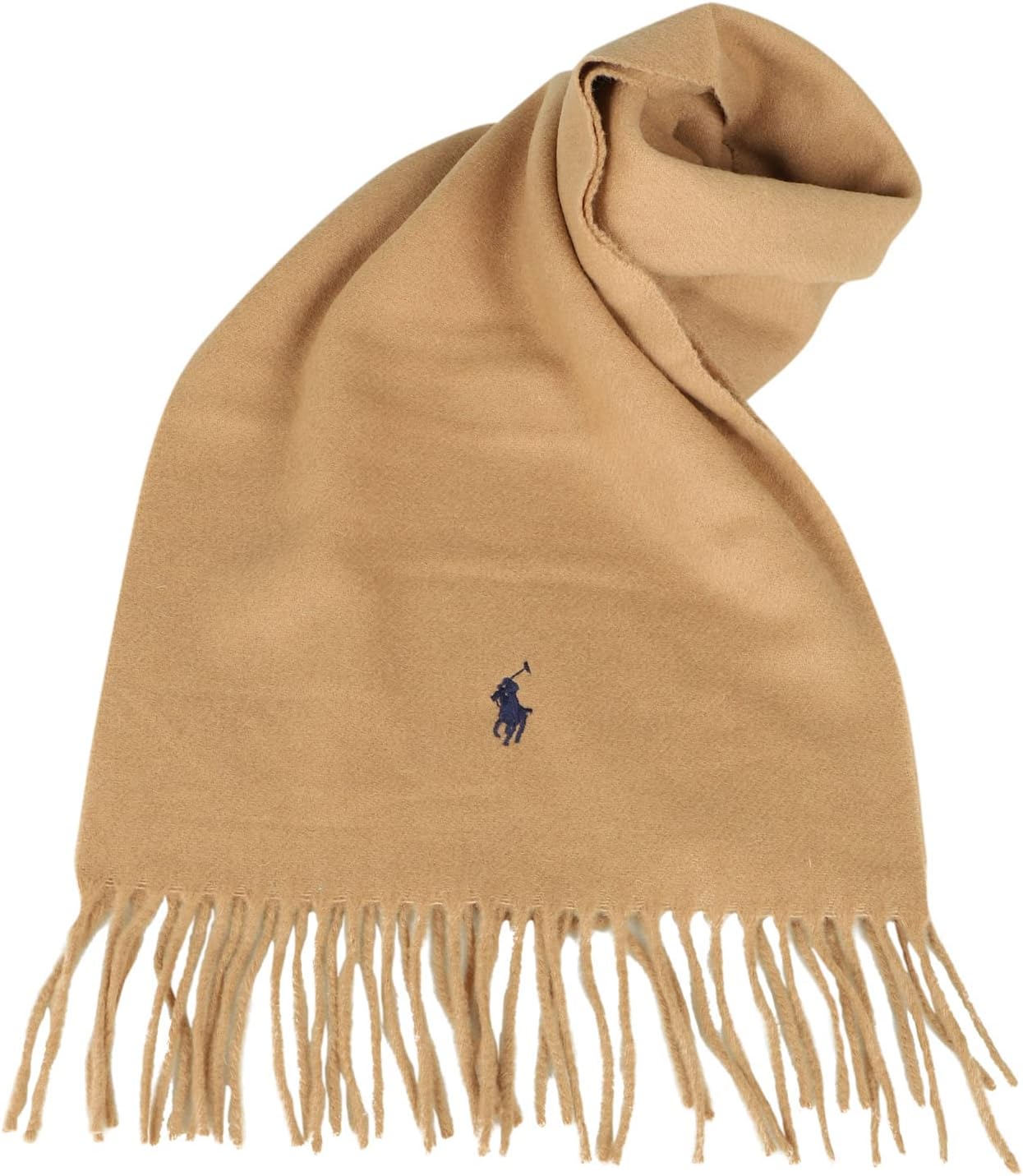 ✨未使用品✨BVLGARIブルガリ カシミア＆ウール マフラー ネイビー