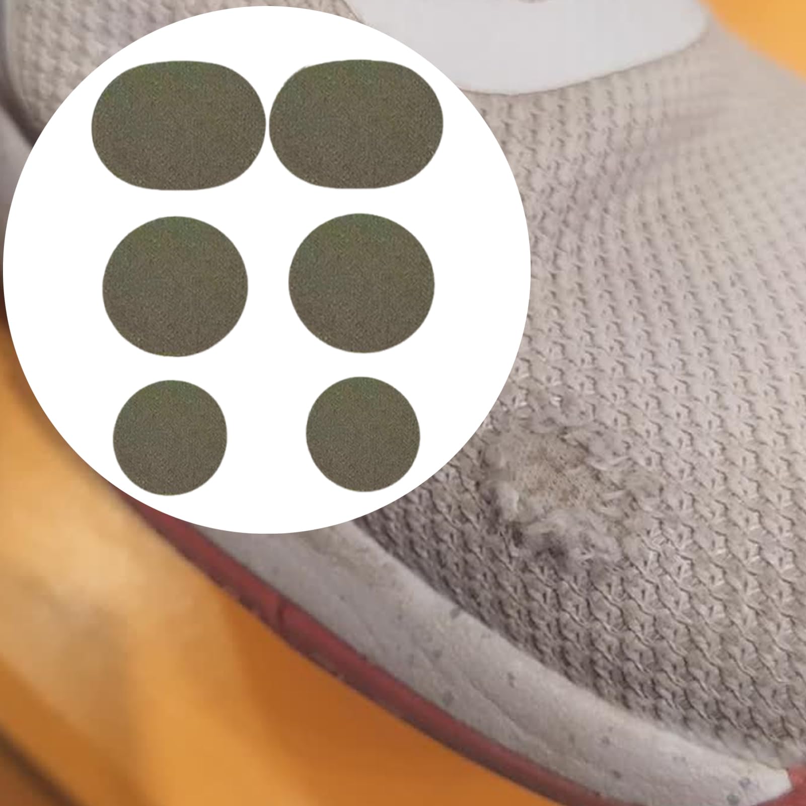 Parches para Zapatos Agujeros | Reparaciones Autoadhesivas de Agujeros,6 Piezas Parches Transpirables para Zapatillas Deportivas Botas Senderismo Chaquetas Mochilas Ropa Trabajo Bebé
