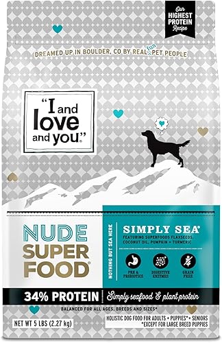 Me y amor y usted Nude Food, natural Grain FreeComida para Perro disponible en Yaxa Colombia