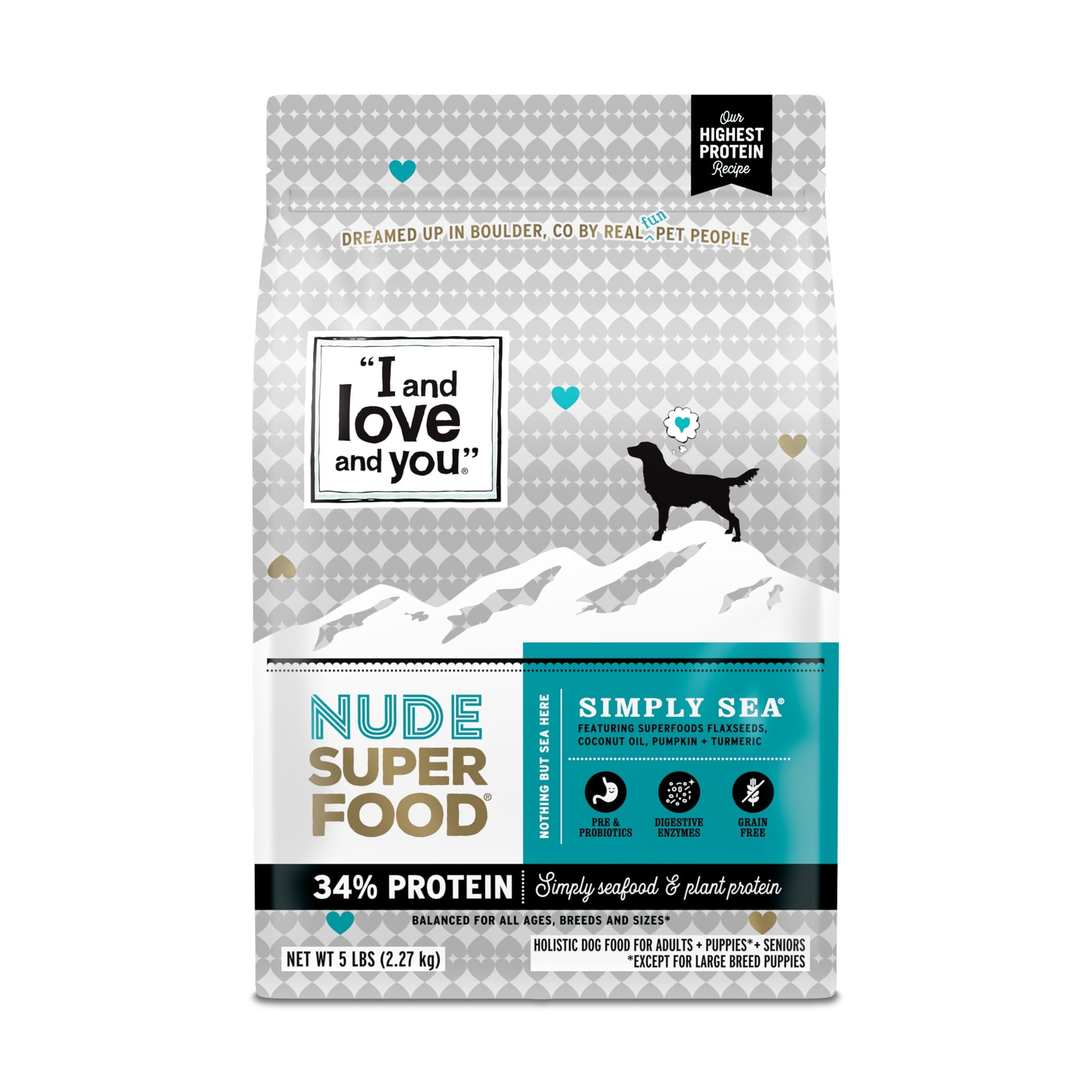 I and love and you Nude Super Food Dry Dog Food