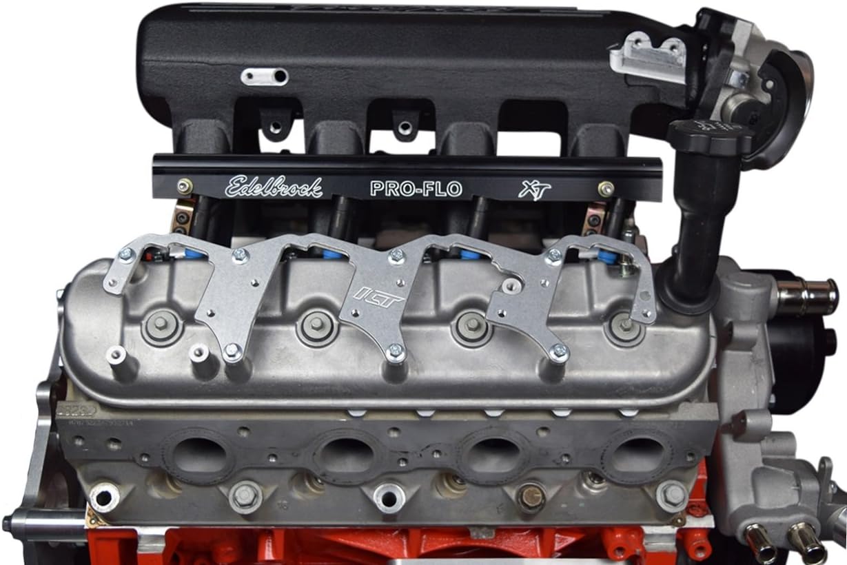 ICT Billet LS Billet Aluminum Coil Brackets Compatible with Holley AMP EFI Smart Coil Pack (LSA LS9 Valve Cover ONLY) 551920