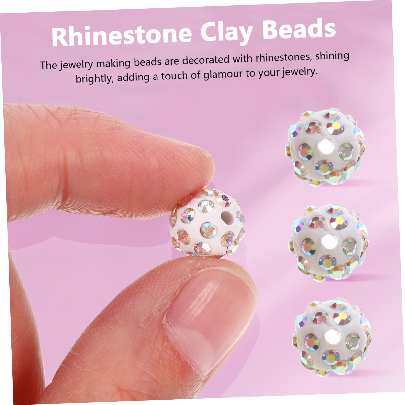 SEWACC 500piezas Abalorios Brillantes Ab Para Fabricación De Joyería Espaciadores De Rhinestone Para Pulseras y Manualidades Perfectos Para Decorar Ropa y Accesorios