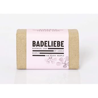 Hard Soap Bar with Geranium Olive & Coconut Oil - 115g Vegan Hard Soap as Soap Base for Hands Face & Body - Free from Palm Oil and Animal Testing