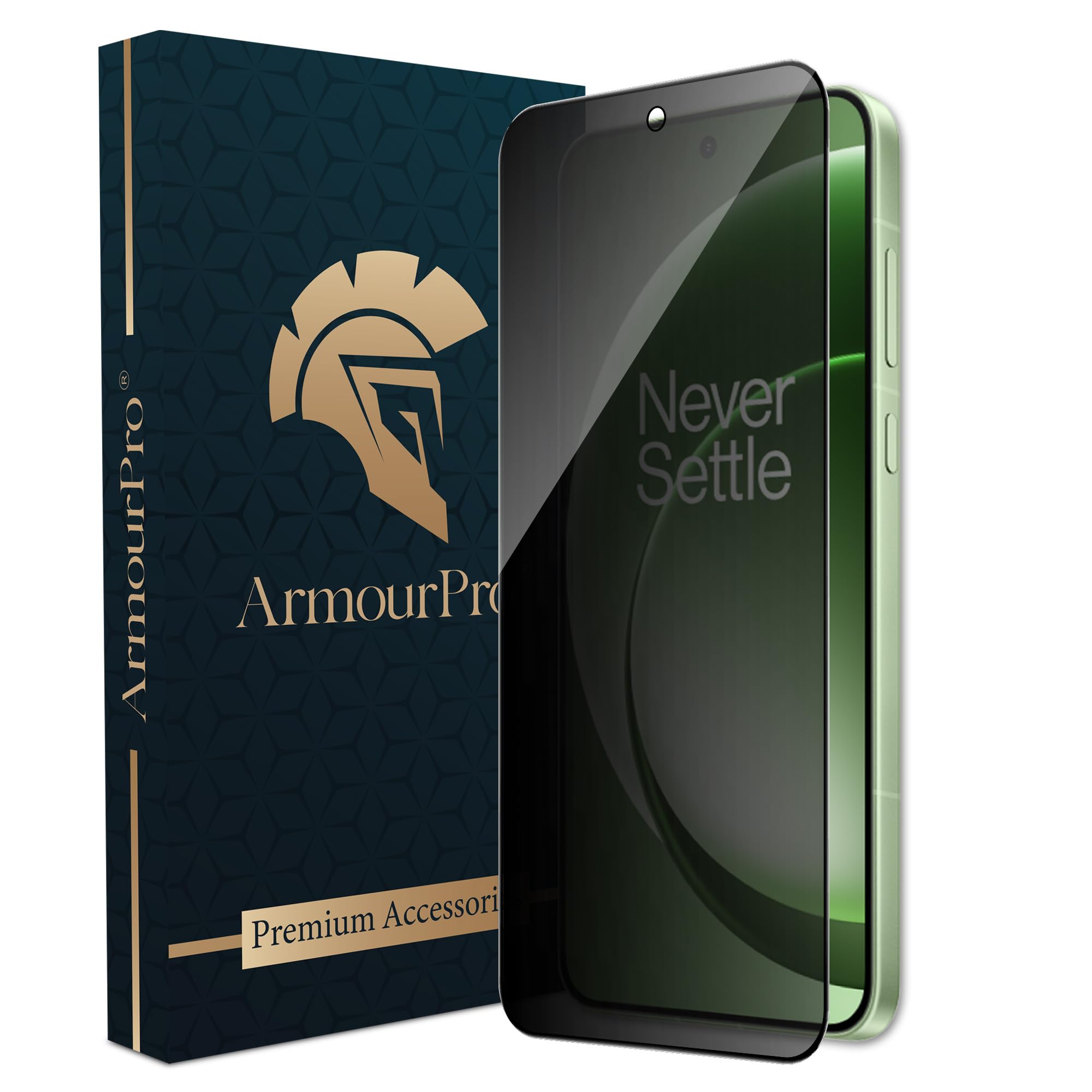 ArmourPro Military Grade Privacy Tempered Glass Screen Protector for OnePlus 15R (6.83 Inch) With Edge-to-Edge Protection Coverage and Easy Installation Kit | Black-picture-23