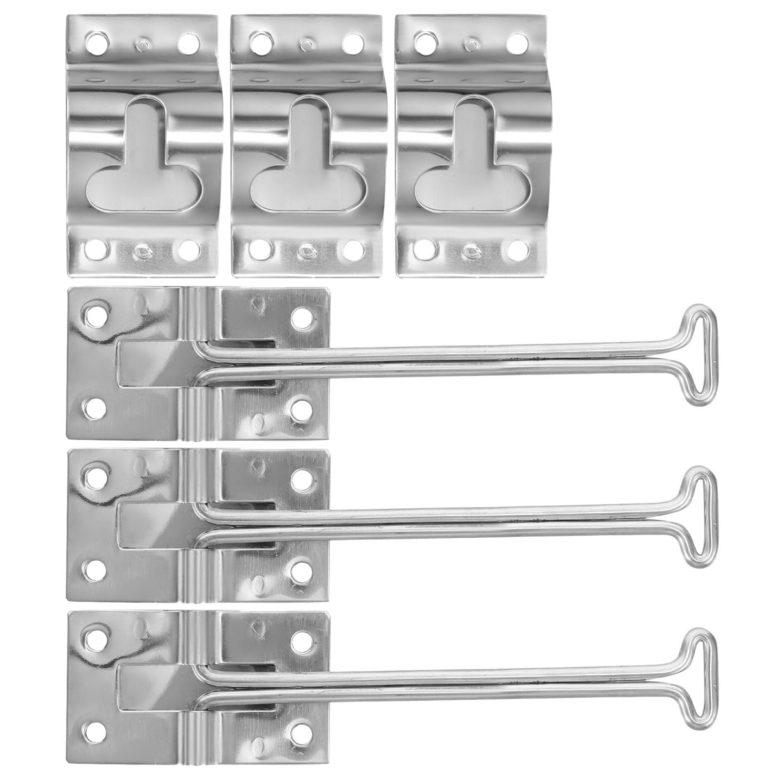 3 Piezas Pestillo de Puerta de Caravana de Metal, Repuesto