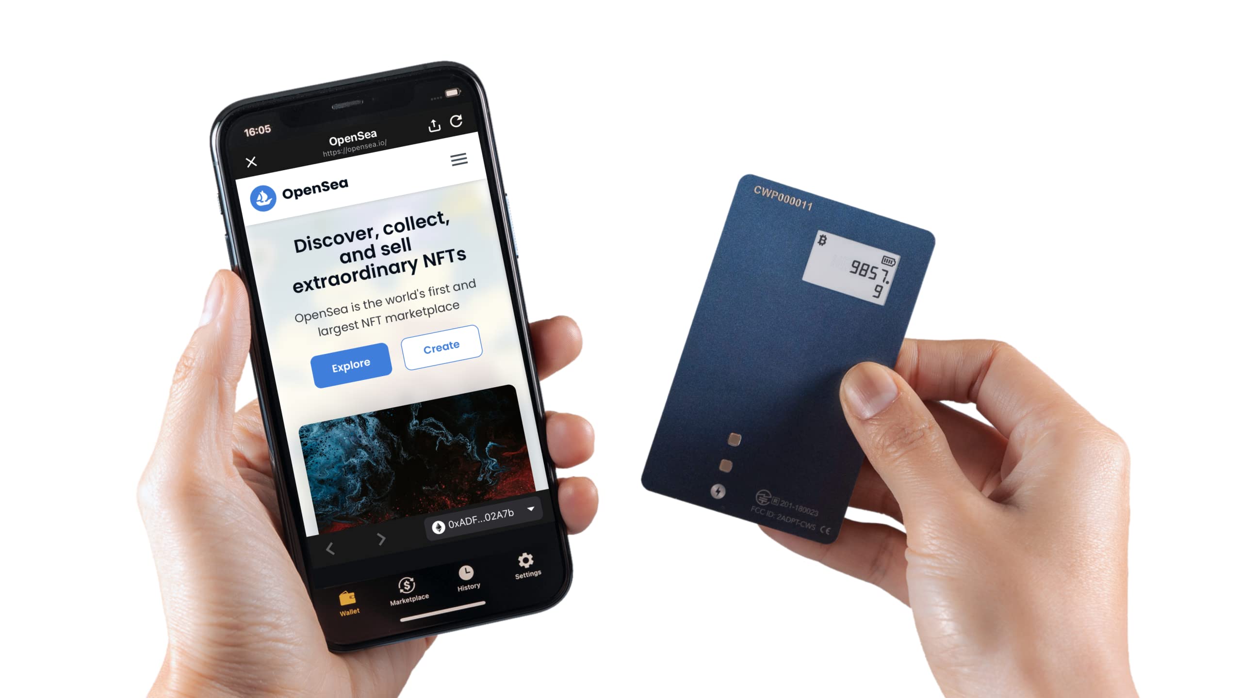 Amazon.co.jp: CoolWallet Pro(クールウォレットプロ) -仮想通貨 マルチカレンシー  ハードウェアウォレット-DEX/DeFi/NFT対応 : ホビー