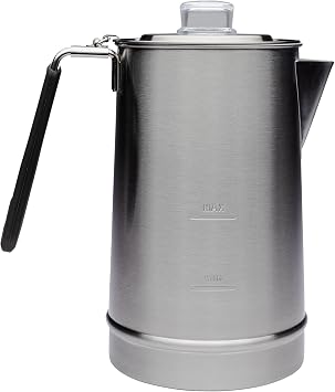 STANLEY Coffee Percolator, Wide Mouth Coffee Press, Large Capacity, Ergonomic Handle, Dishwasher Safe