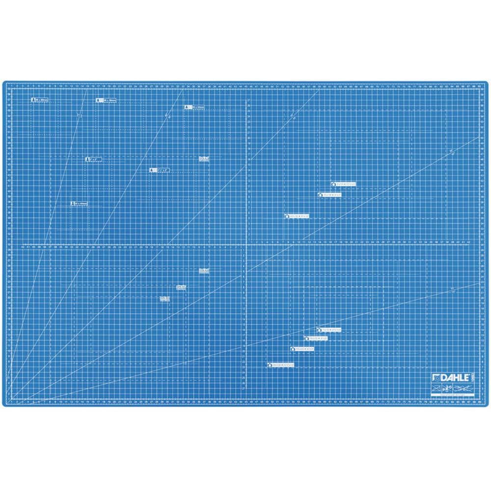 Sottomano per cutter Dahle 60x90 cm blu R010693