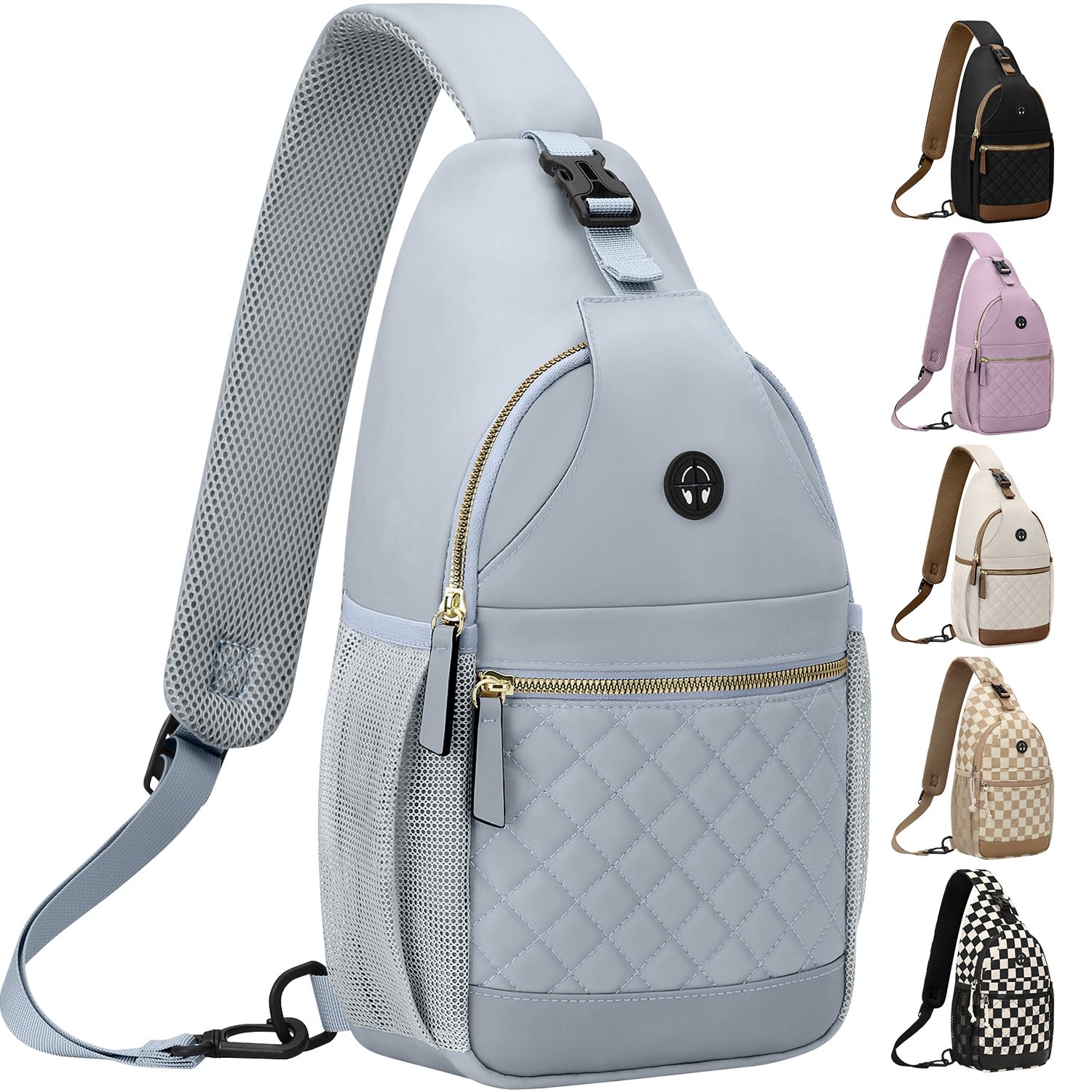 Small Crossbody Purses Bags for Women Men Travel, Chest Sling Bag Women Casual Cross Body Bag for Woman Sling Backpack