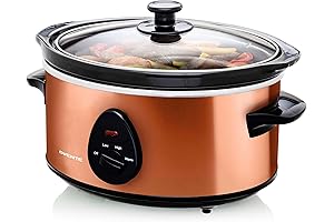 OVENTE 3.7-Quart Electric Slow Cooker: Your Culinary Ally for Effortless Meal Preparation