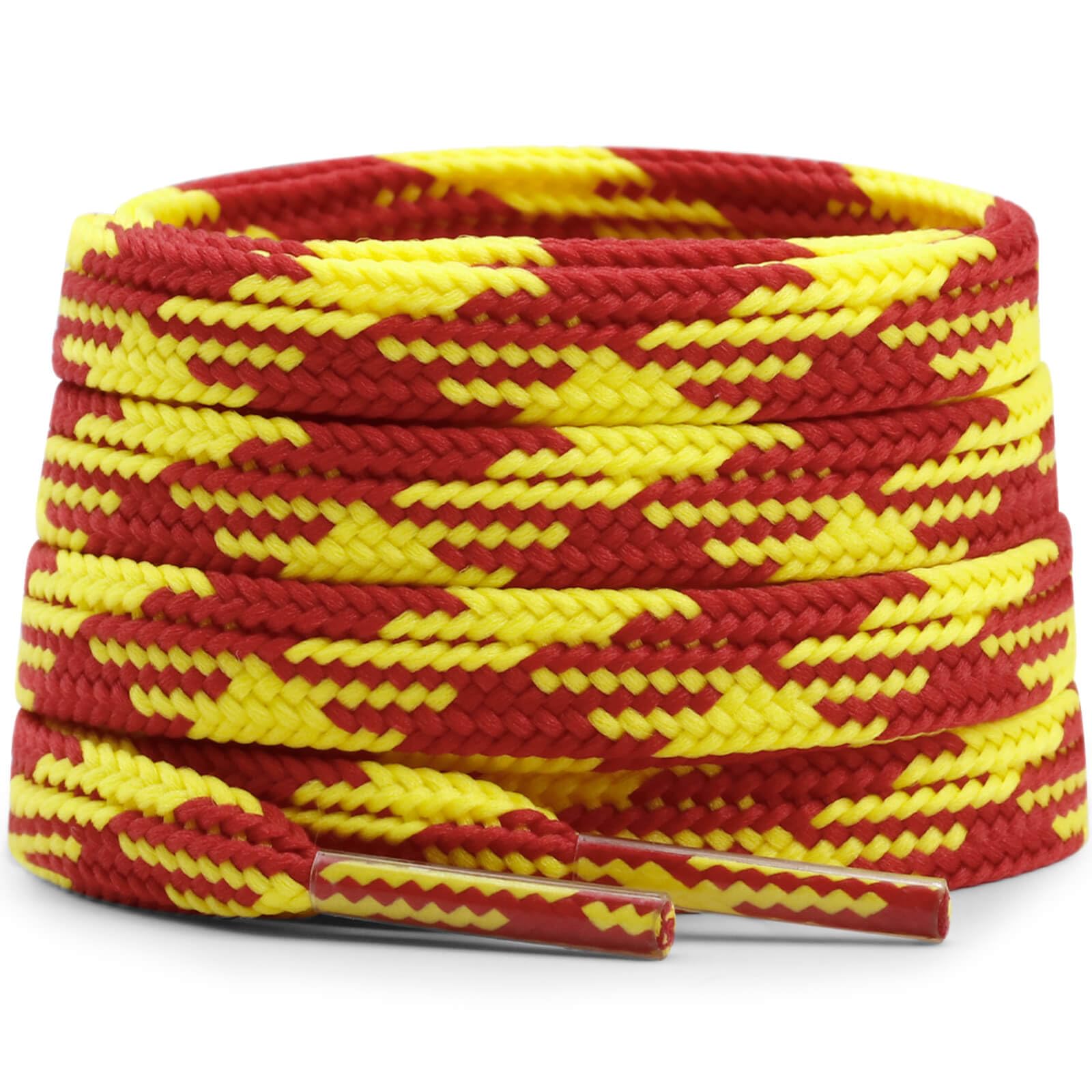 DELELE Flat Colored Shoelaces for Sneakers: Thin Argyle Shoe Laces 2 Pair