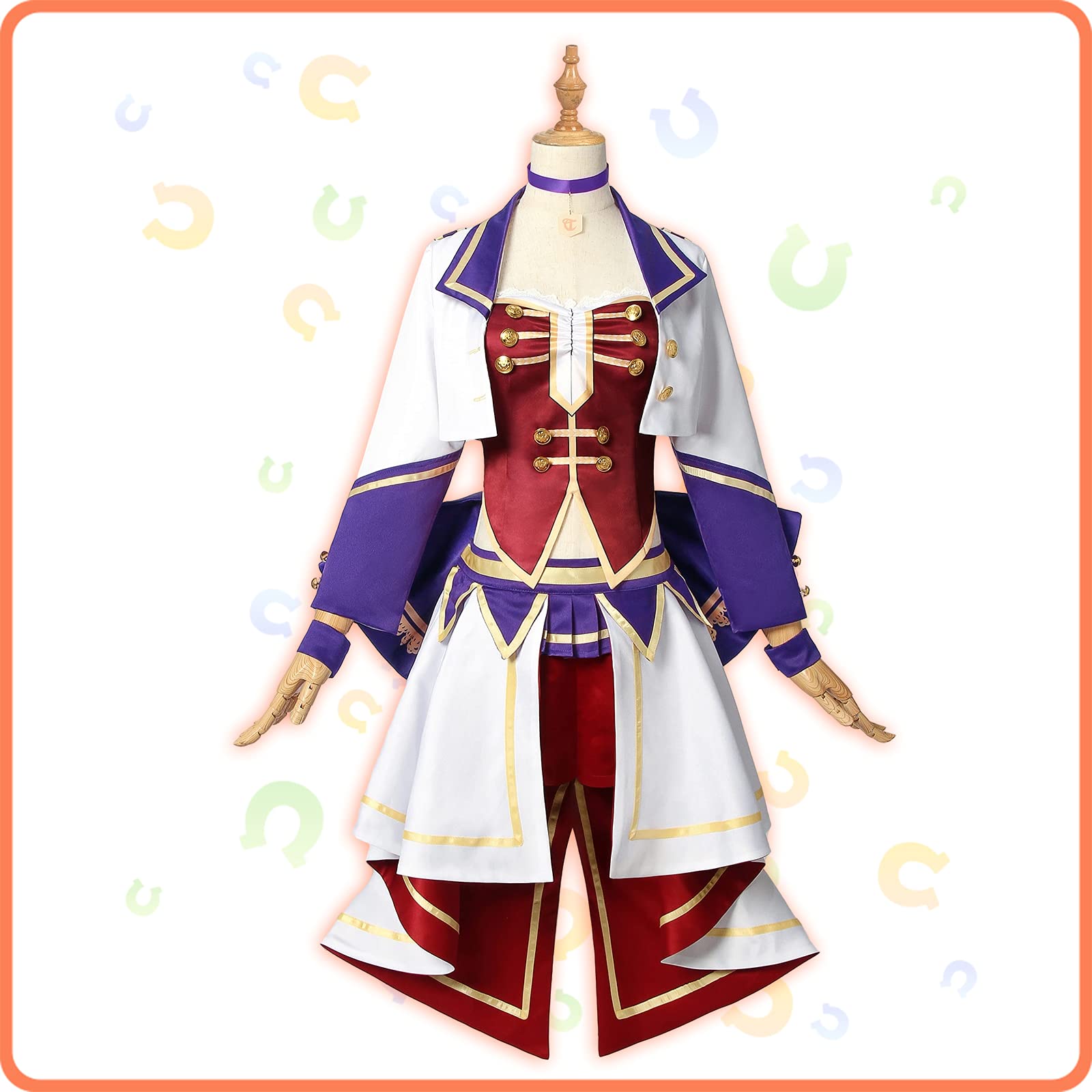 Amazon.co.jp: [NOKIJP] ウイニングライブVer コスプレ ウマ娘
