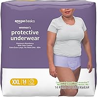 Vista 10 de Yaxa Basics - Ropa interior protectora para mujer, para incontinencia y posparto, máxima absorción, talla S, lavanda, 24