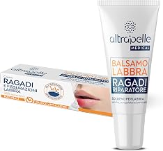 Altrapelle Medical Lip Balm, Repair Treatment for Dry, Cracked and Red Lips with Shea Butter, Cocoa Butter and Mimosa Extract, Quick Effect, Safe Formula, 10 ml