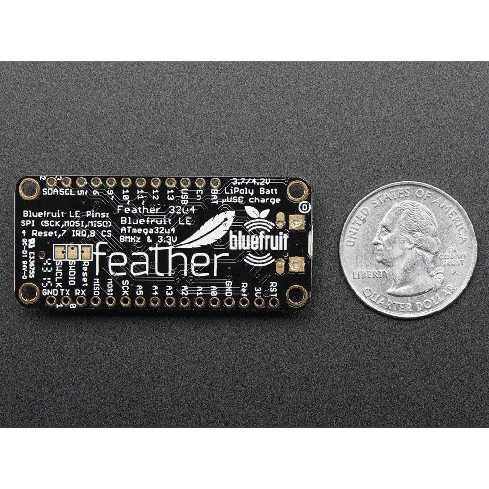 Adafruit Feather 32u4 Bluefruit LE [2829]
