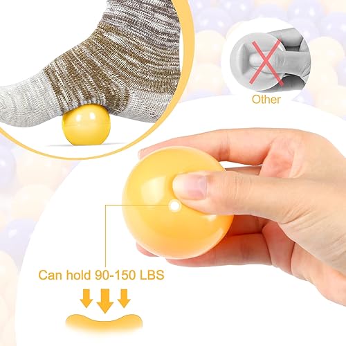 Miniatura 5 de 100 Ball Pit Balls, Balls for Ball Pit 2.36inches Phthalate&BPA Free Plastic Ocean Colour Play Balls for Kids Toddlers and Babys