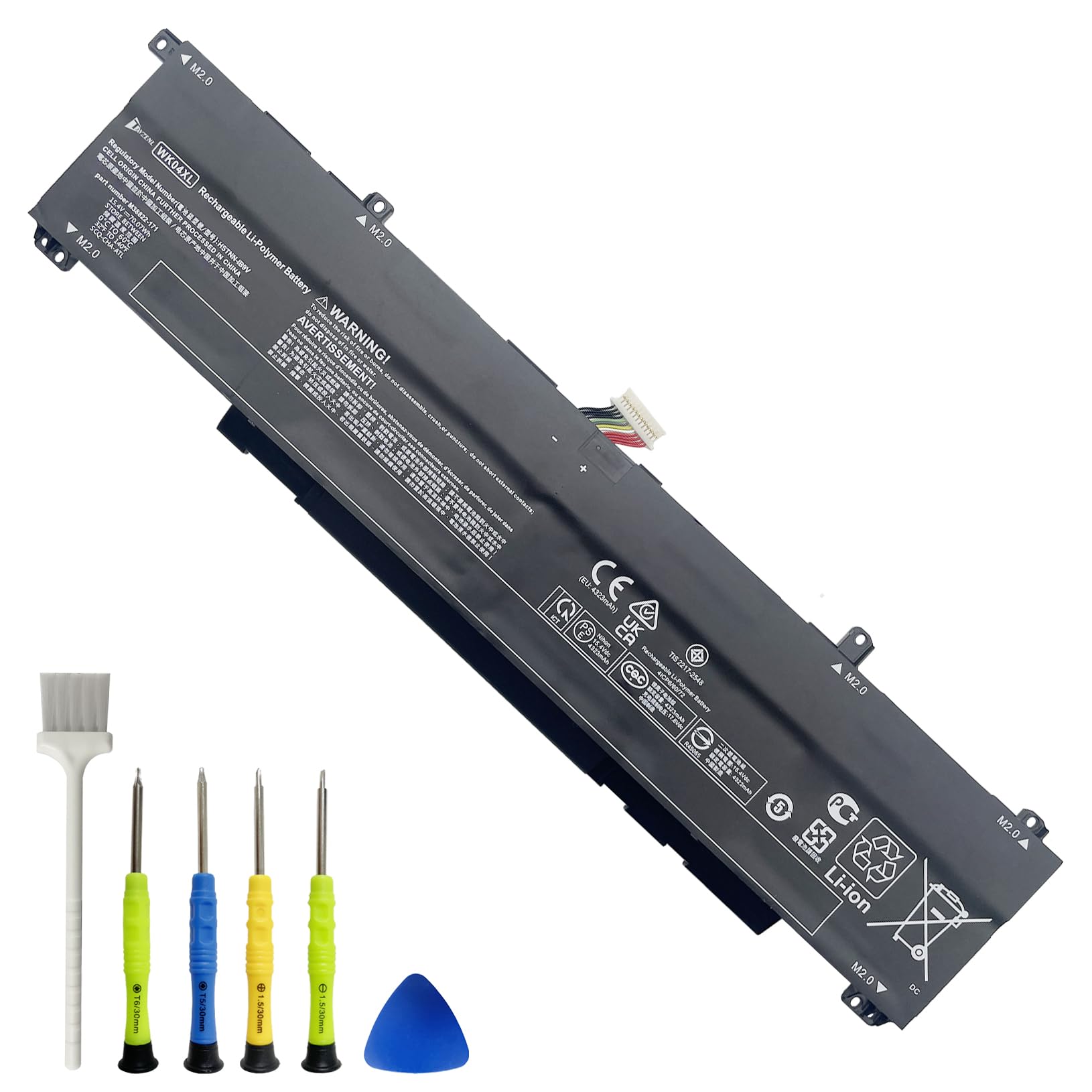 Amazon.com: TAVZENL WK04XL Battery Replacement for HP Victus 16-E
