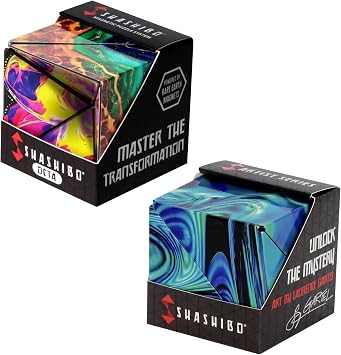 Shashibo Plus Octa Cube - Shape Shifting Box - Bundle of 2