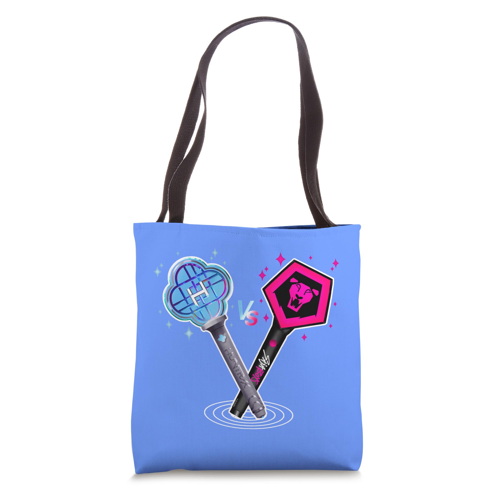 KPop Demon Hunters Light Sticks Officially Licensed Tote Bag