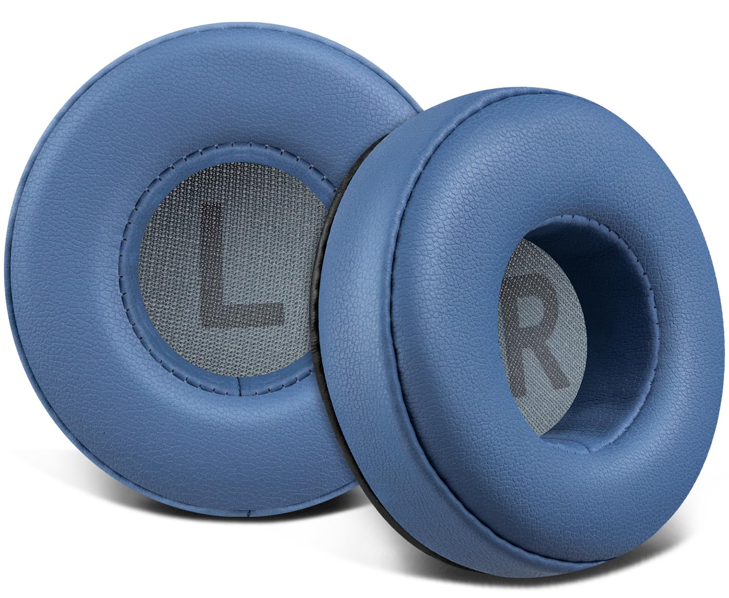 SOULWIT 70mm Earpads Replacement for JBL Tune 450BT (T450BT)/Tune 460BT(T460BT)/Tune 500BT (T500BT)/Tune 510BT/Tune 520BT, Ear Pads Cushions for JR 300BT/JR300/JR 310BT/JR310/E40BT - PL Blue-image-26