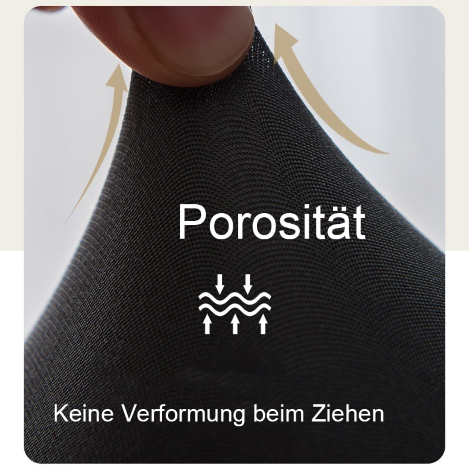 8er Set Stuhlhussen, Stretch Stuhlhusse für Esszimmerstühle, Einfarbiger Waschbarer Abnehmbarer Stuhlbezug für Esszimmer, Hotel, Hochzeit, Partys Deko (Beige)