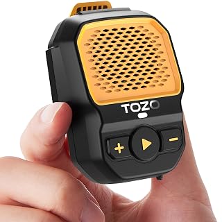 TOZO PM1 AI Smart Speaker with ChatGPT, AI Assistants Wearable Speaker for Hands-Free, 20 Hour Playtime Clip-On Wireless Portable Bluetooth Speaker Built-in Mic, Mini Gifts for Working, Sports - Amazon product rated Grade B
