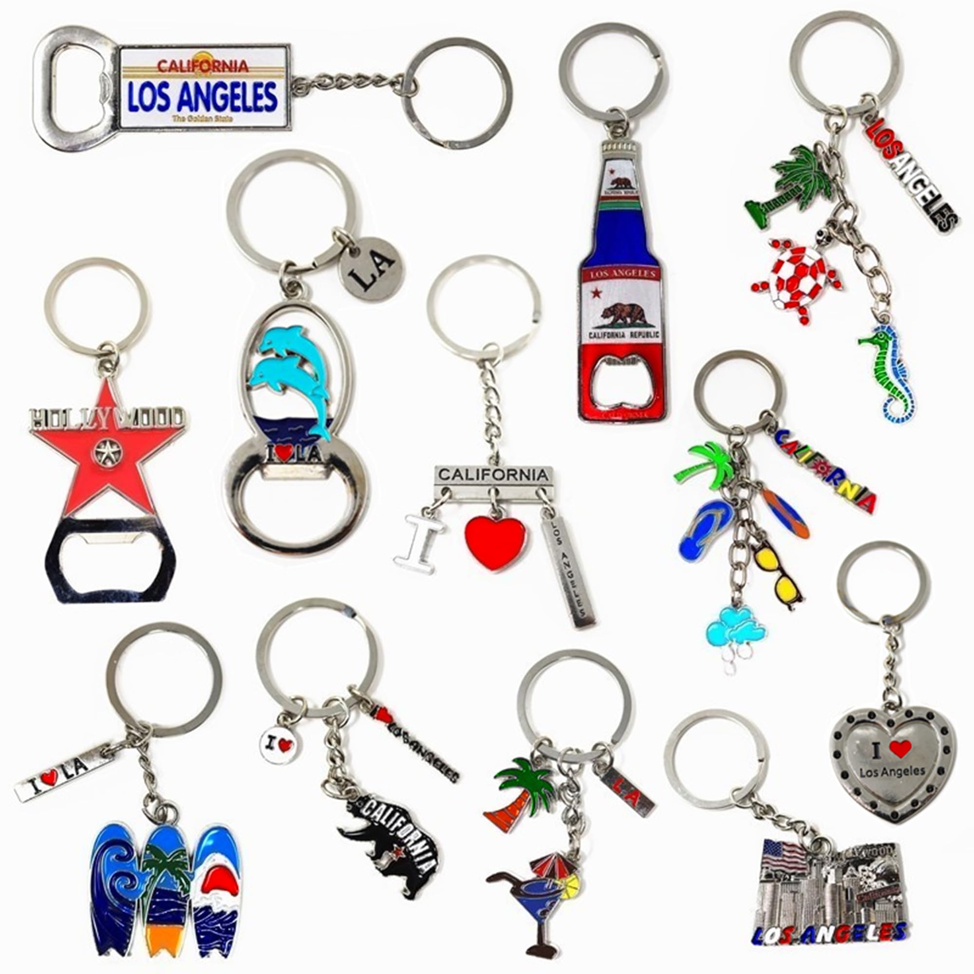 キーホルダー　イタリア　ベアー　メタルヘッド キーホルダー イタリア ベアー メタルヘッド BY metal key chain