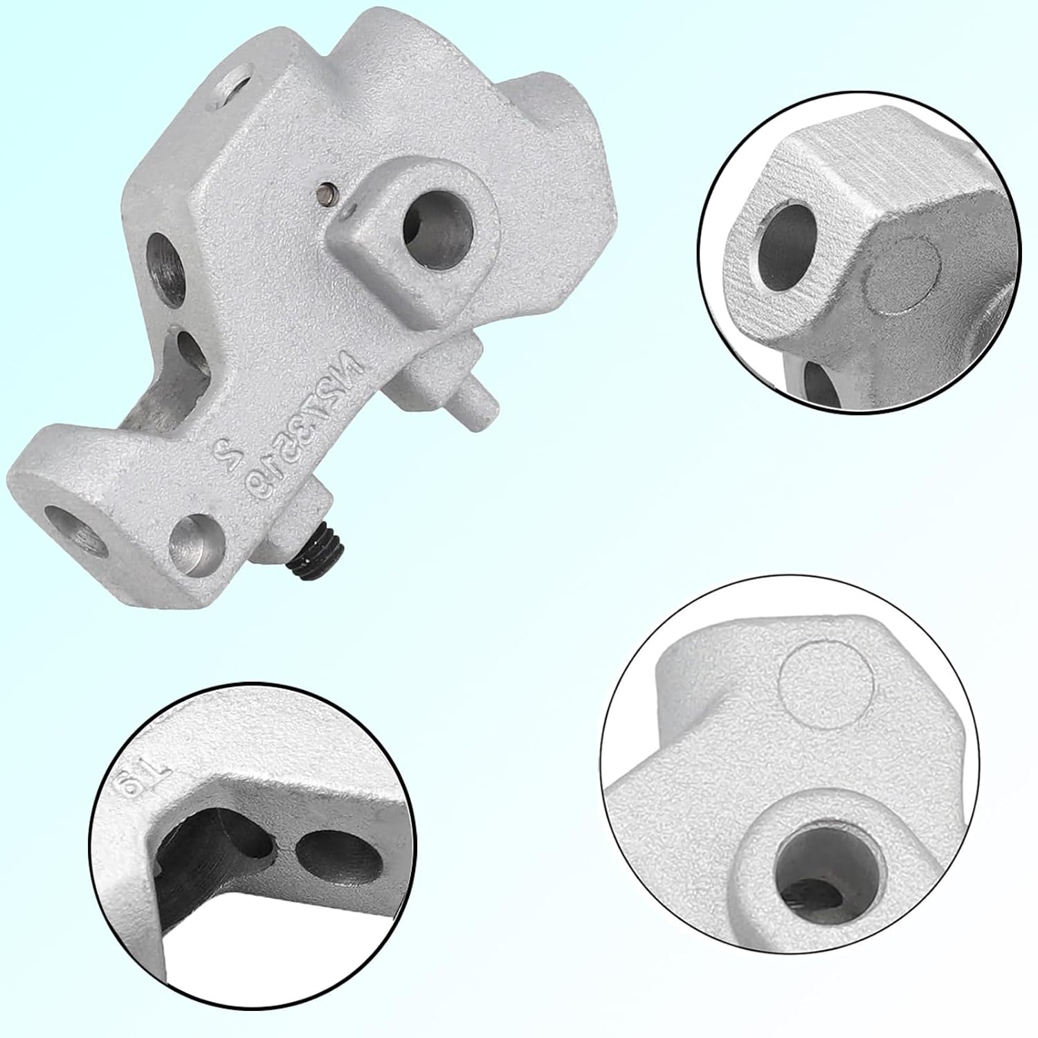 N275350 Block Assembly Depth Guide (N275341) Knob (N278801) Fit for Dewalt DCS355D1、DCS355B、DCS355C1、DWE315K、DCS356D1、DCS356B、DCS354B Multi-Tool