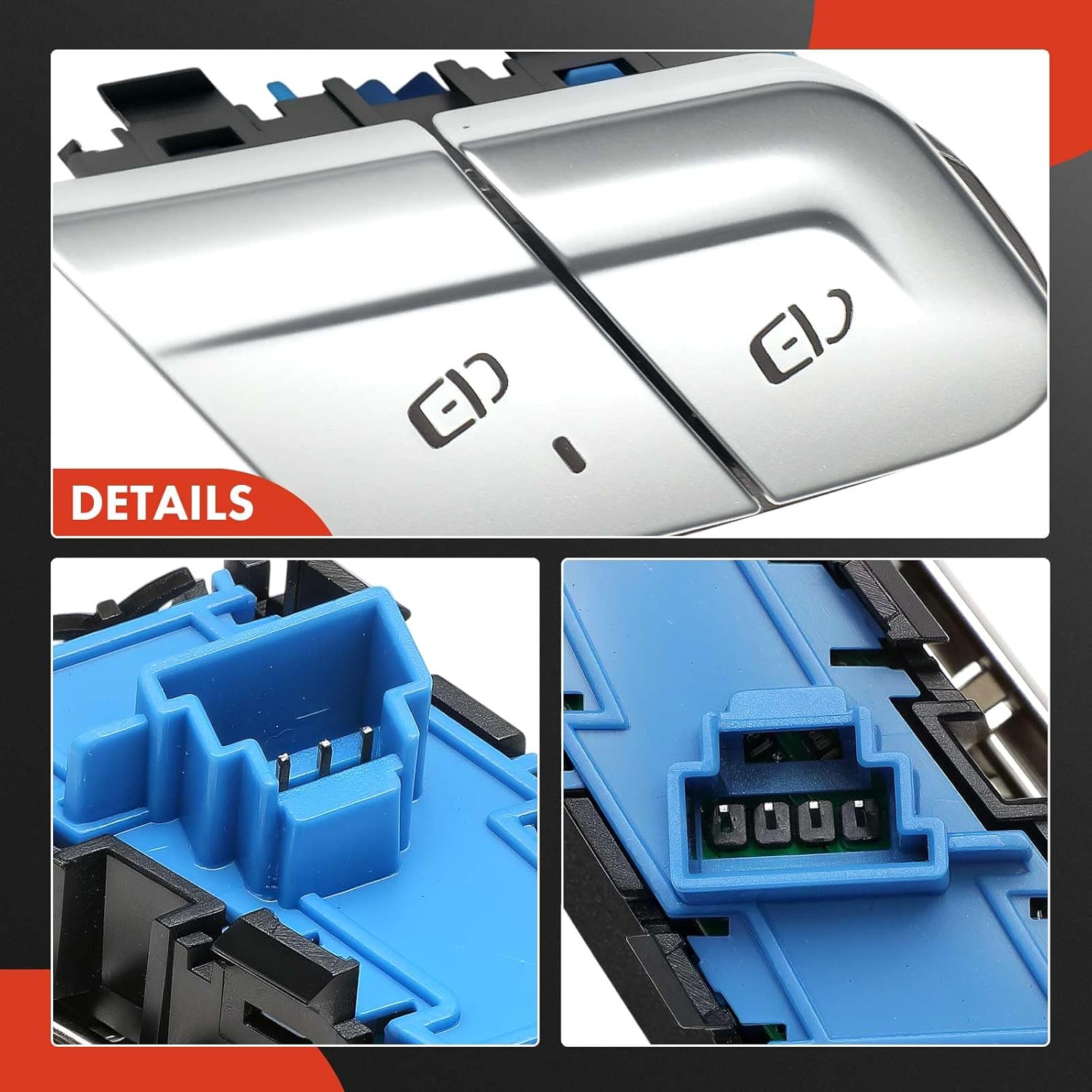 A-Premium Front Right Passenger Power Door Lock Switch Compatible with Mercedes-Benz W213 Series E350 2024-2025, EQE 350 SUV 2023-2025, W177 Series AMG GT 55 2024-2025