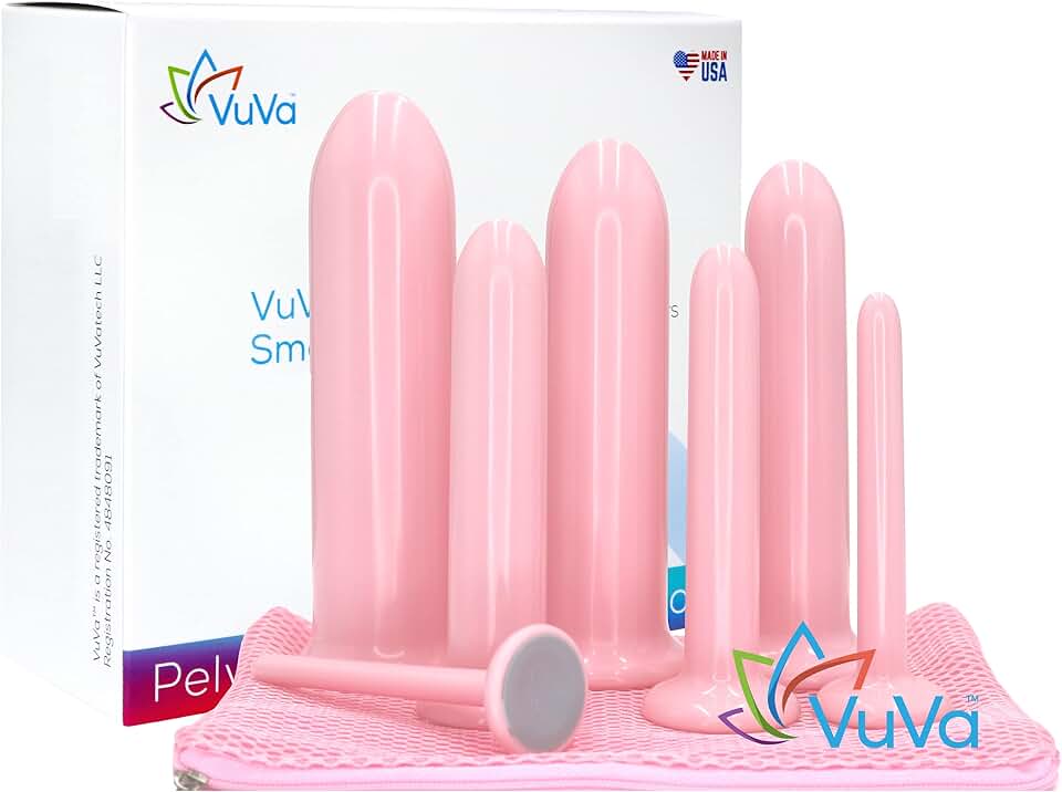 Vuva More Sizes! Seven New Sizes Made in USA Heat Sealed in Safety Bag Smooth Plastic Set of 7 with Travel Pouch