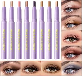 imakeupnow Juego de 8 lápices de sombra de oj...