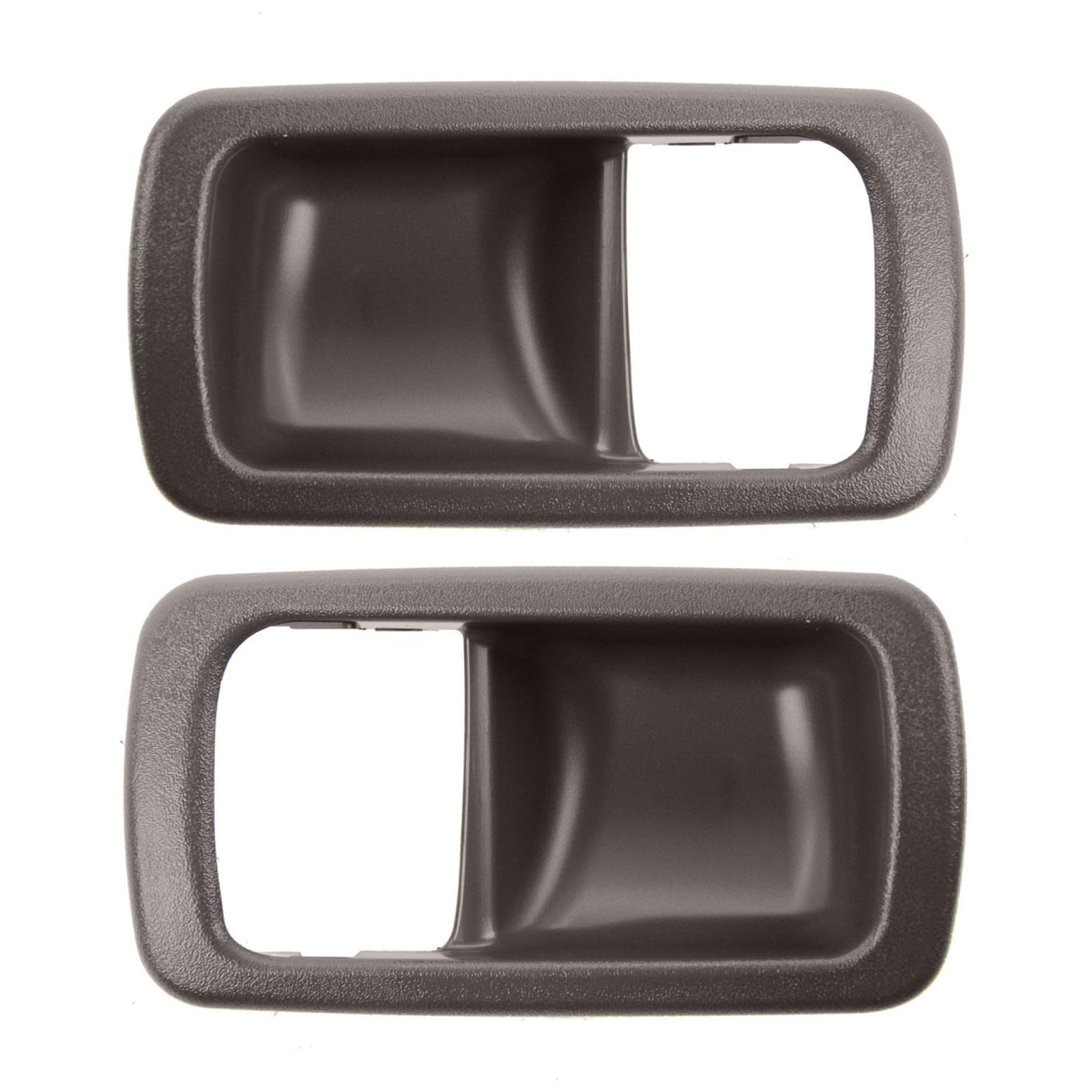 Trq Brown 2 Piece Interior Door Handle Bezel Set Lh Driver & Rh Passenger Sides For 92-96 Toyota Camry
