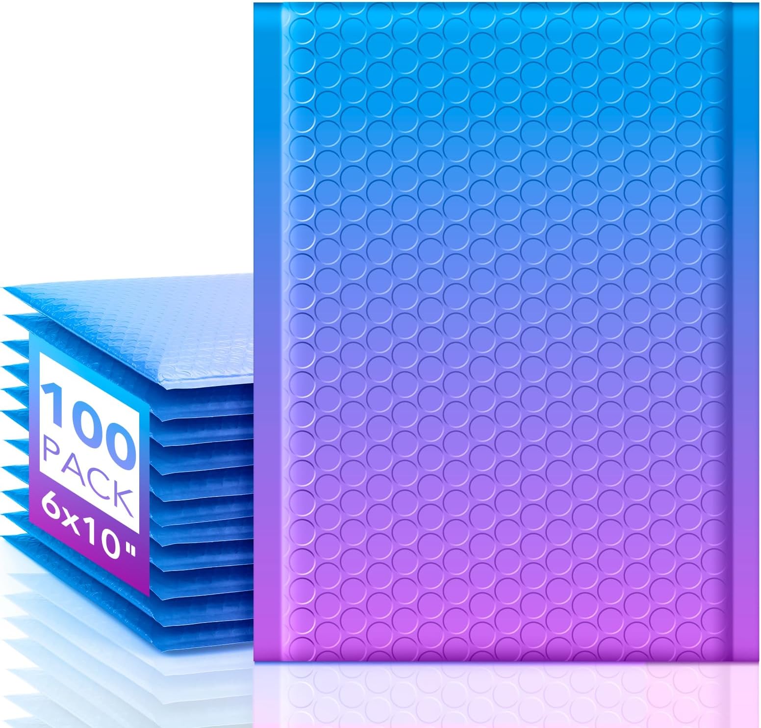 Buste Bubble Mailers #6 25 Buste Imbottite Kraft Ecologiche #6 - Misure 12, 5x19", Con Bolle D'aria, Riciclabili Buste Ecologiche Riciclabili