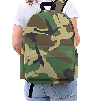Amazon.co.jp: リュック 迷彩柄 カモフラージュ (5) バック