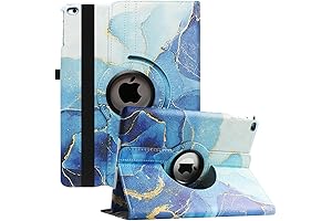 LXS Rotating Case for iPad 10.2: A 360-Degree Rotating Stand Case with Auto Wake/Sleep Function