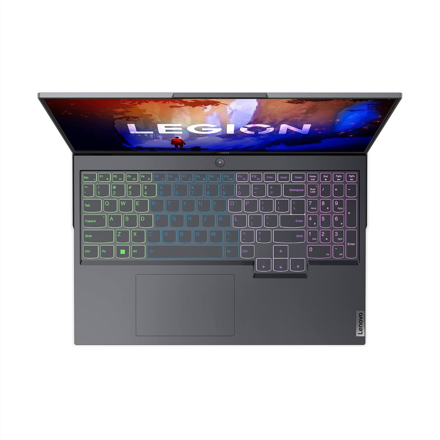 Lenovo Legion 5 Pro Gaming Portatile, Display 16 2.5K IP5 500nits 165Hz, AMD Ryzen 7 6800H, RAM 2x8GB, 1TB SSD, NVIDIA GeForce RTX 3060 6GB GDDR6, Windows 11, Tastiera Retroilluminata, Storm Grey