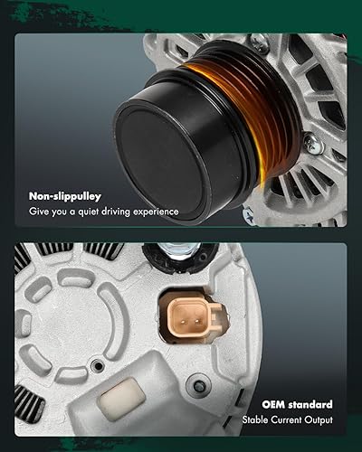 Miniatura 4 de SCITOO Nuevo alternador se adapta a Chrysler 200 11-13, para Sebring 07-10, para Dodge para Avenger 08-13, para calibre 07-10, para Jeep para